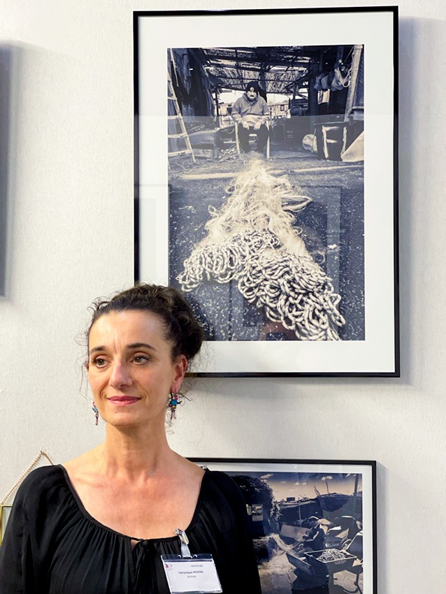 exposition SOLID'ART MONTPELLIER 2022, stand de Véronique Rivera, Artiste Photographe