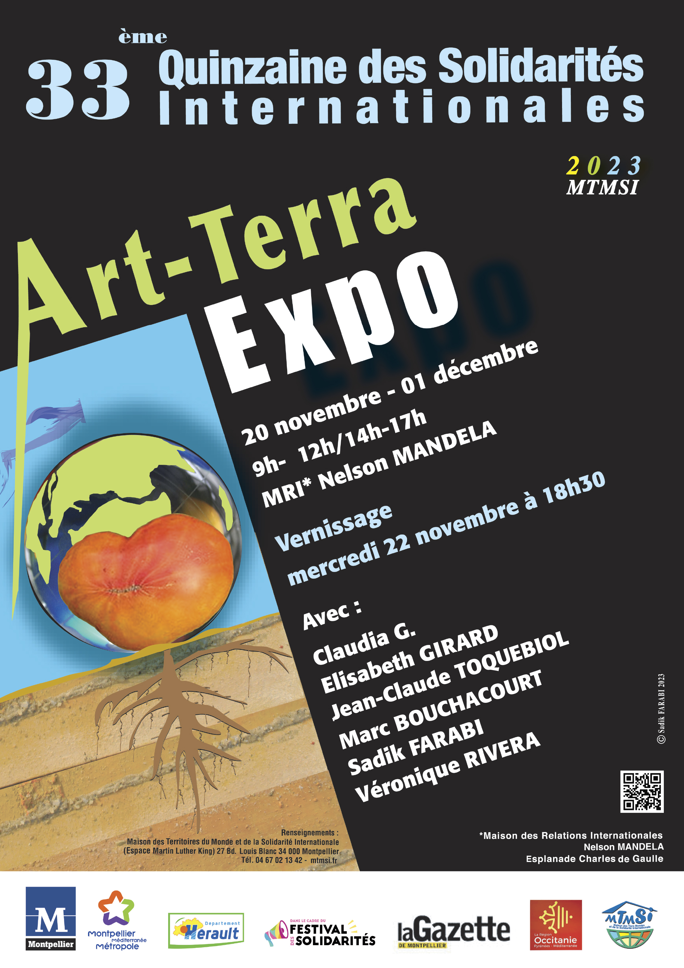 Affiche de l'exposition ART TERRA