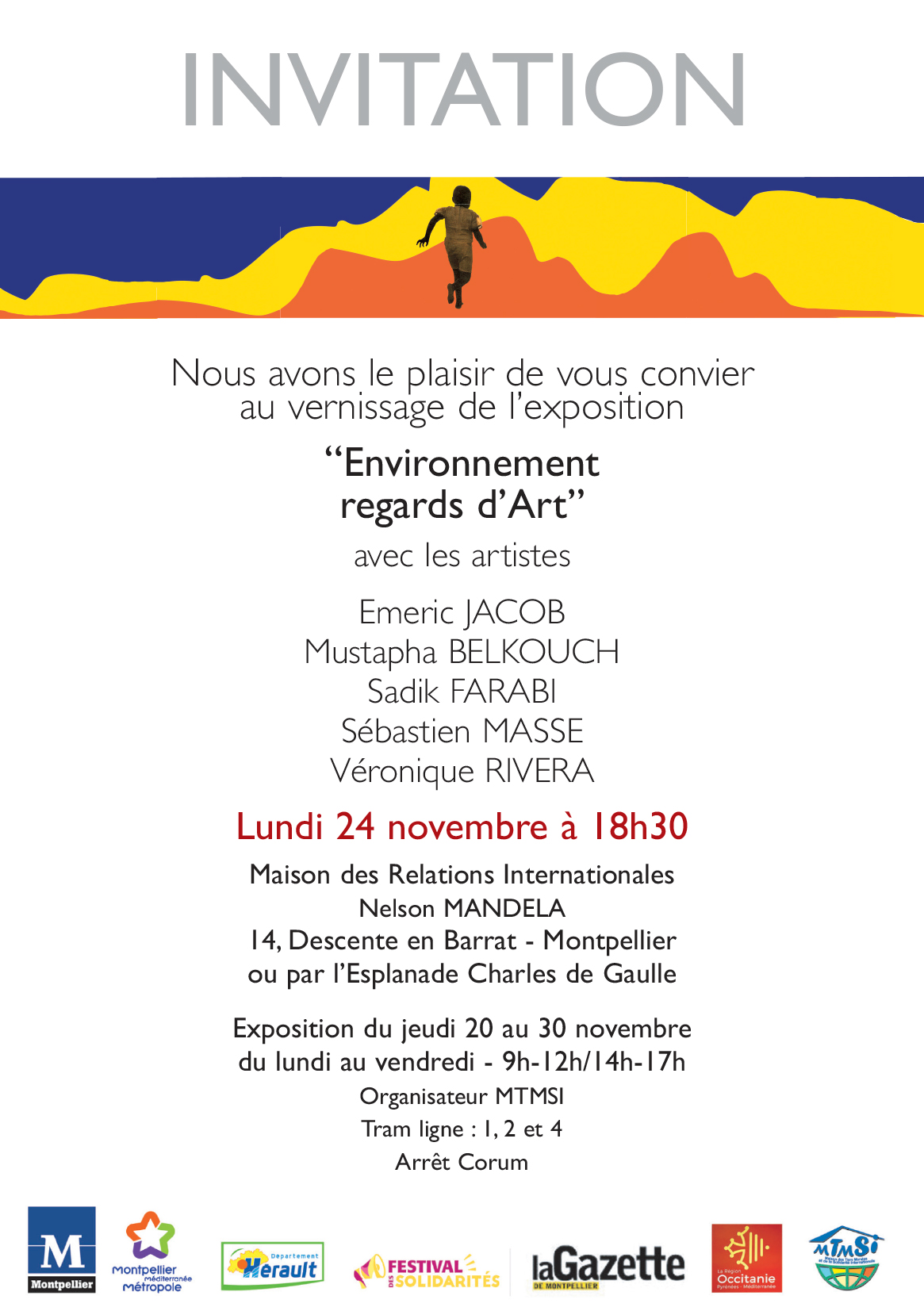 Environnement, regards d’Art invitation