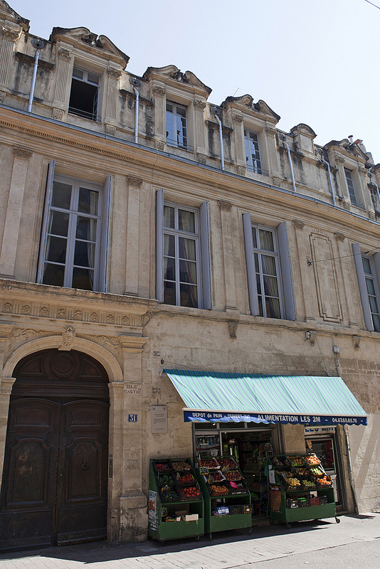 Façade rue St Guilhem