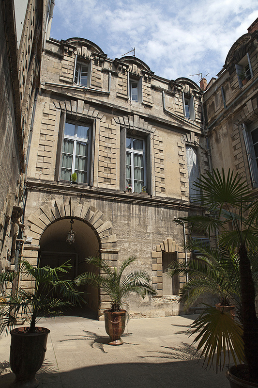 La cour intérieure