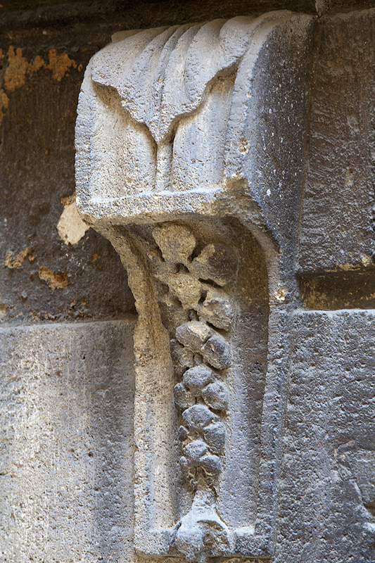 La cour intérieure - détail