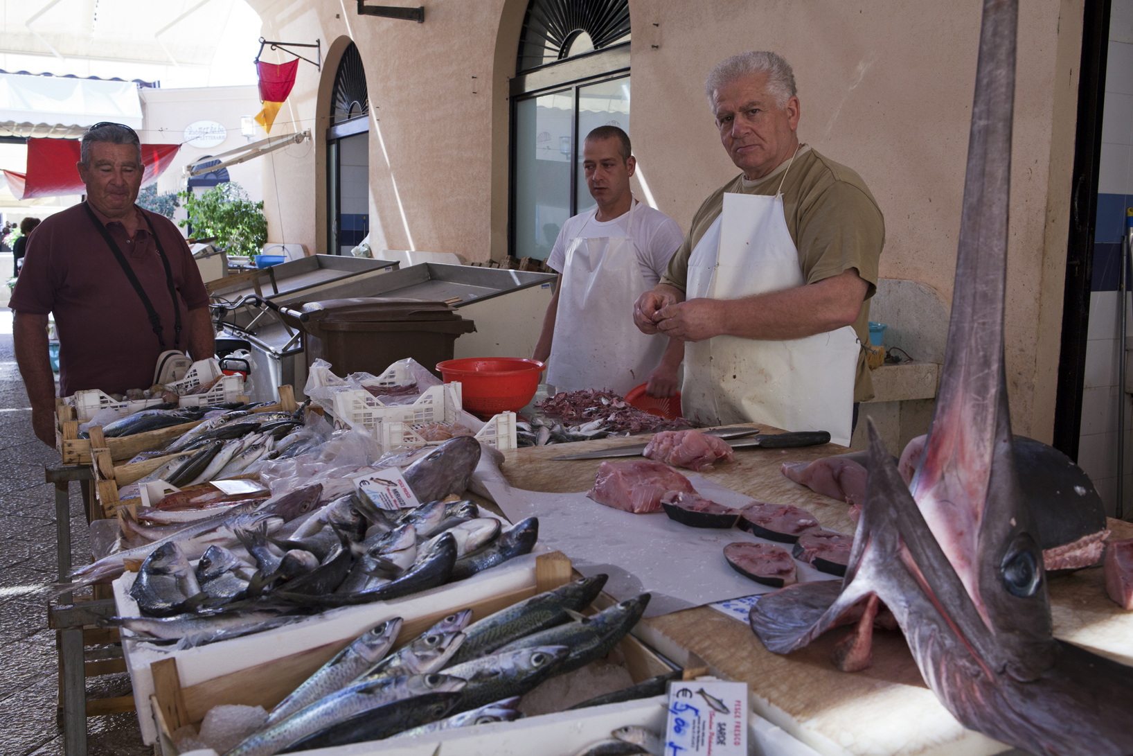 Marché aux poissons, Marsala - Sicile, Italie