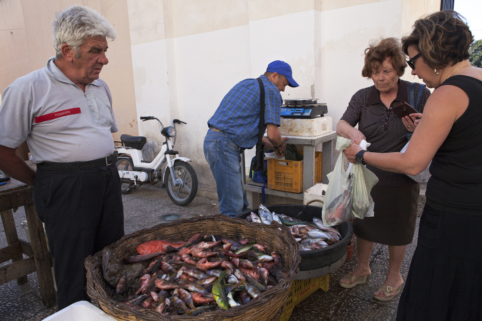 Marché aux poissons, Marsala - Sicile, Italie