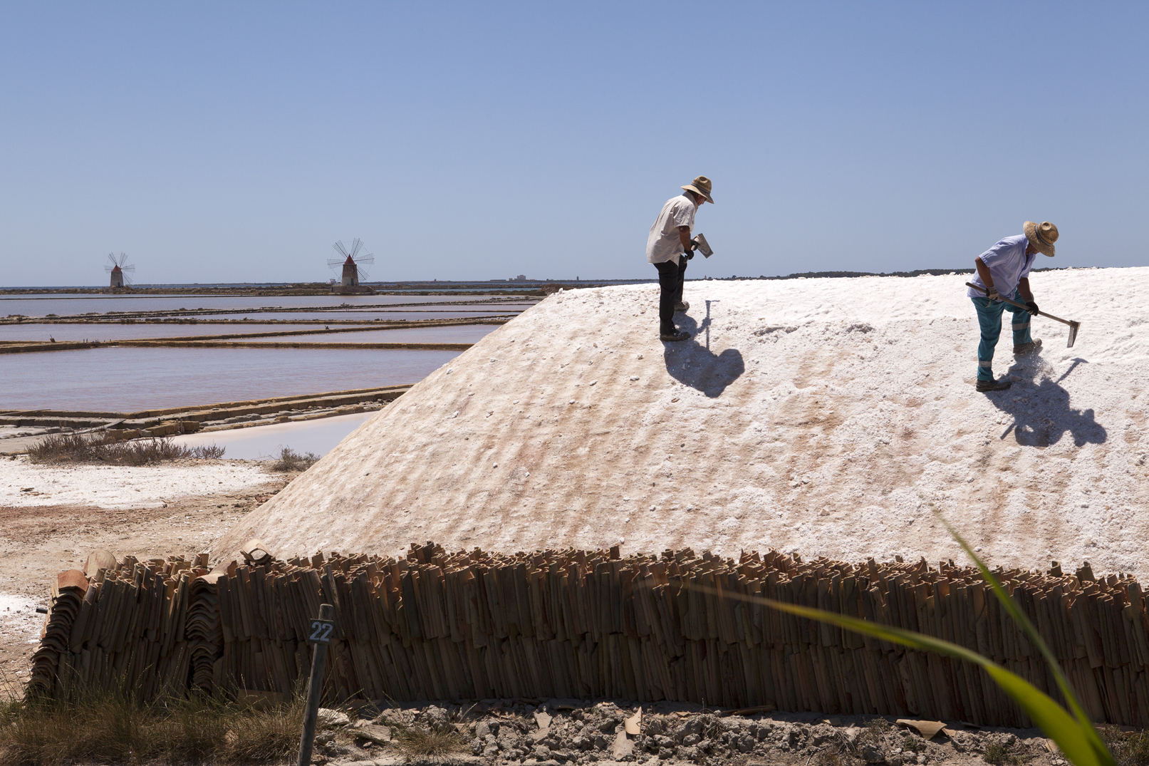 Lo Stagnole, Salines à Marsala - Sicile - Italie