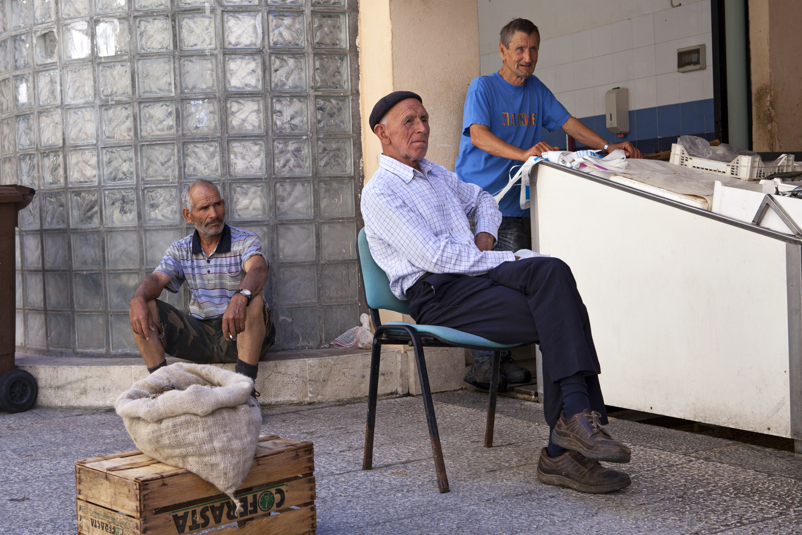 Marché aux poissons, Marsala - Sicile, Italie