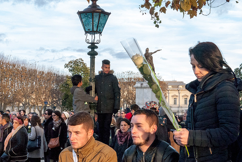 Montpellier, hommage aux victimes des attentats de Paris - 22/11/2015