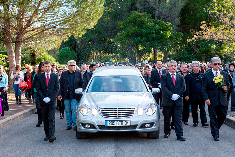 Funérailles de Manitas de Plata - 8/11/2014 - Montpellier