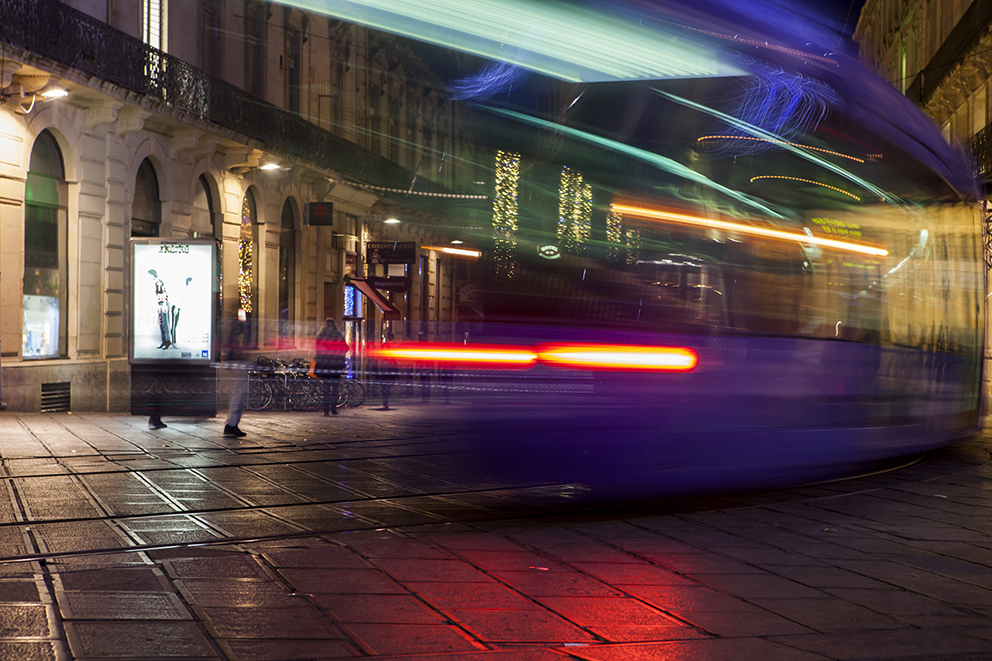 En Tram, Place de la Comédie - Montpellier