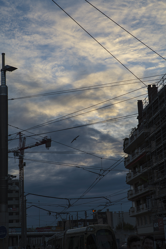 Devant la gare - Montpellier