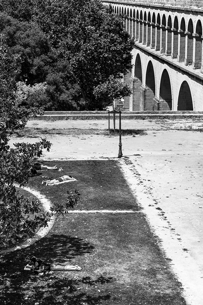 Les Arceaux et le jardin du Peyrou - Montpellier