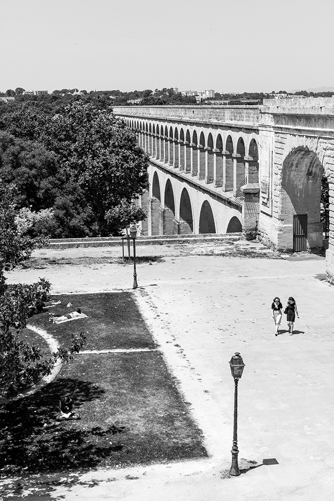 Les Arceaux et le jardin du Peyrou - Montpellier