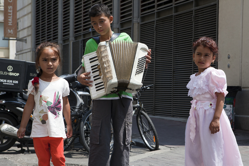 Petits Roms - Montpellier, place Castellane