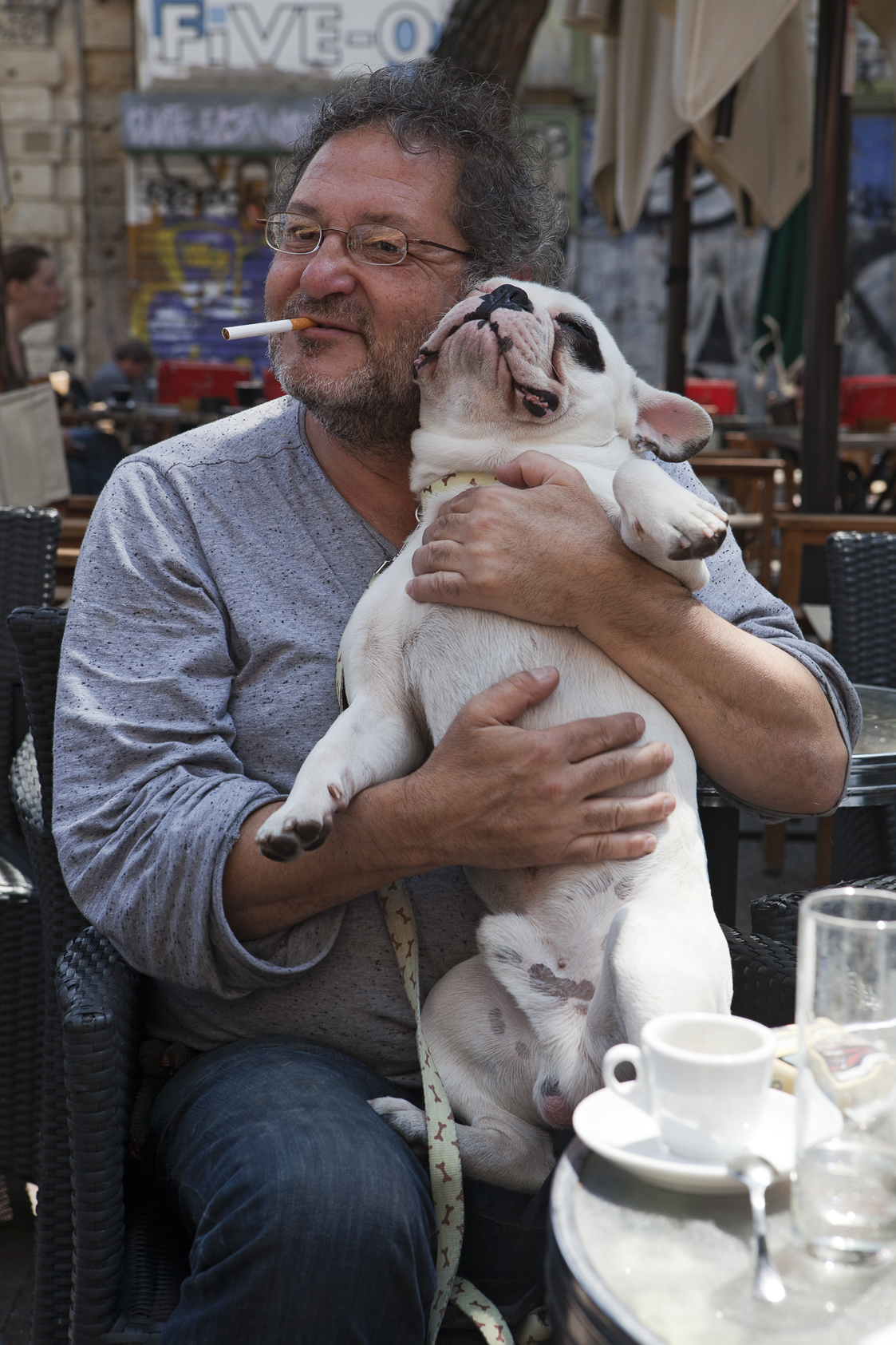 Sylvain et Bob, place Castellane