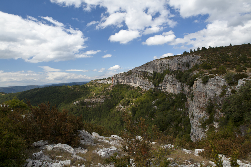 Cirque du bout du monde, St Etienne de Courgas - Larzac - Languedoc Roussillon - Hérault