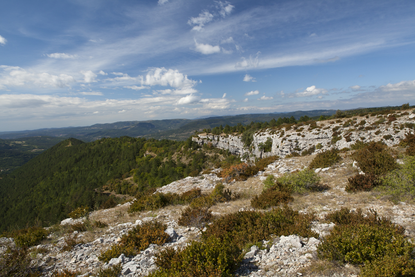 Cirque du bout du monde, St Etienne de Courgas - Larzac - Languedoc Roussillon - Hérault