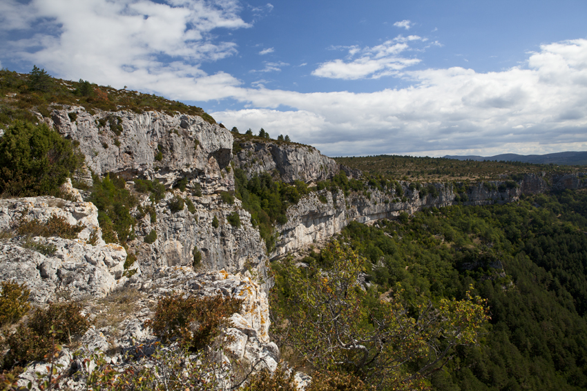 Cirque du bout du monde, St Etienne de Courgas - Larzac - Languedoc Roussillon - Hérault