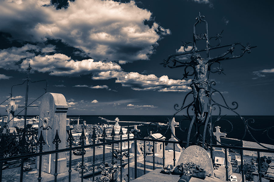 Sète, cimetière Marin