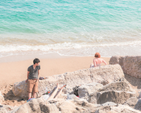 photogramme extrait du clip vidéo Triangle amoureux de Véronique Rivera, Artiste Photographe à Montpellier