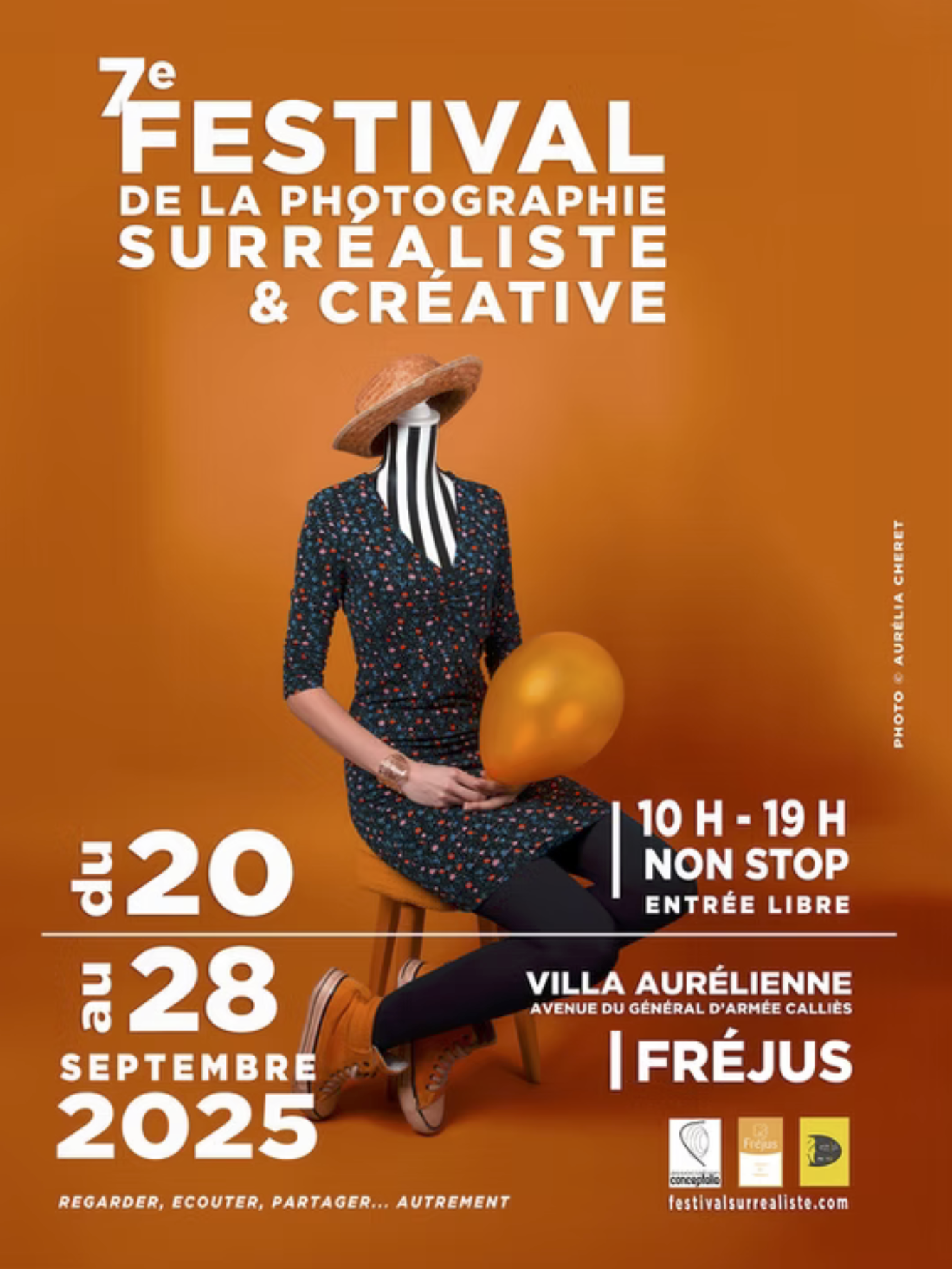 Affiche du festival de la photo surréaliste et créative de Fréjus